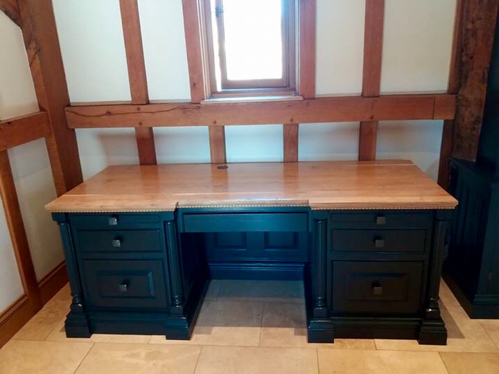 Painted desk