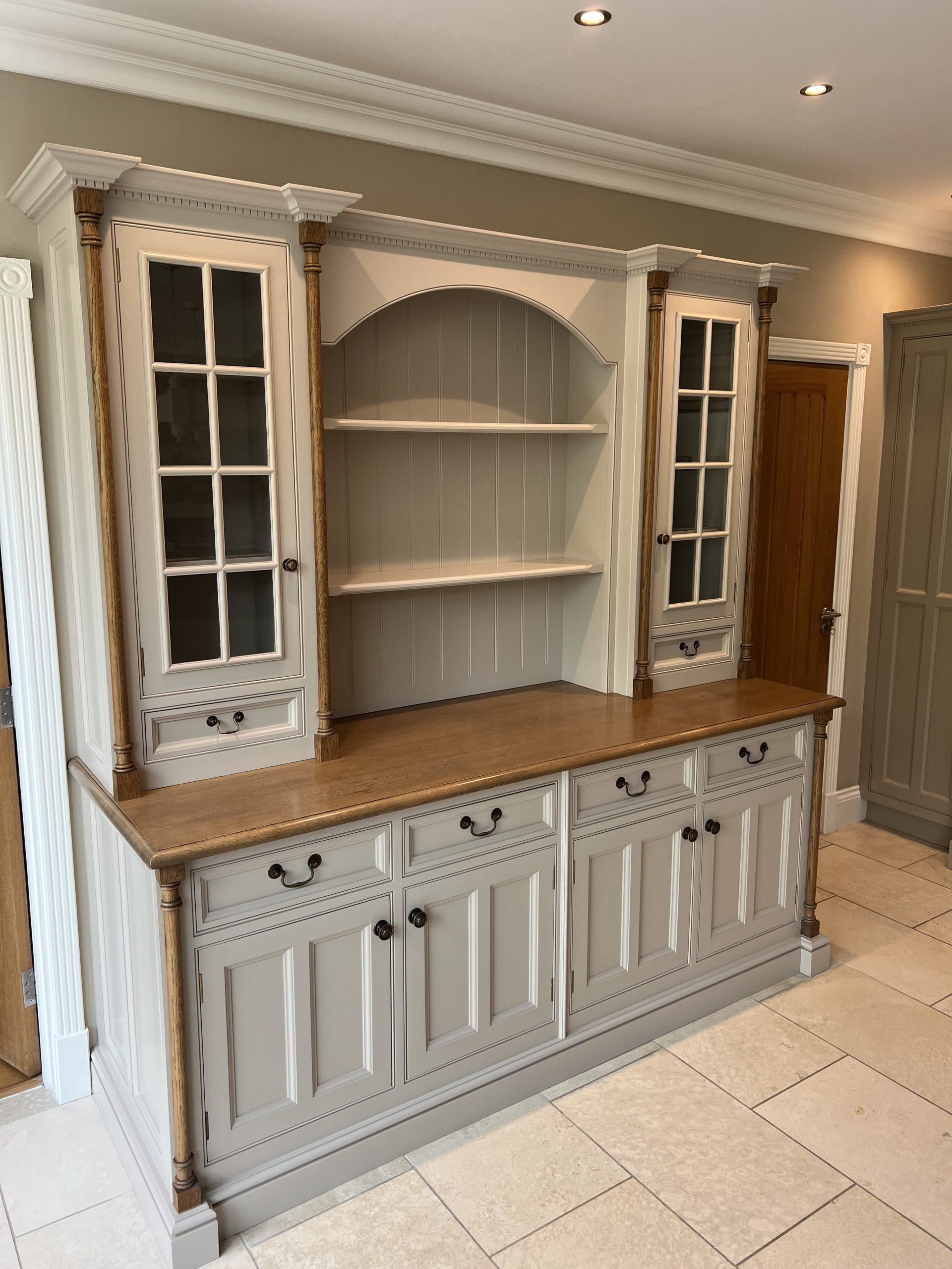 Painted French dresser
