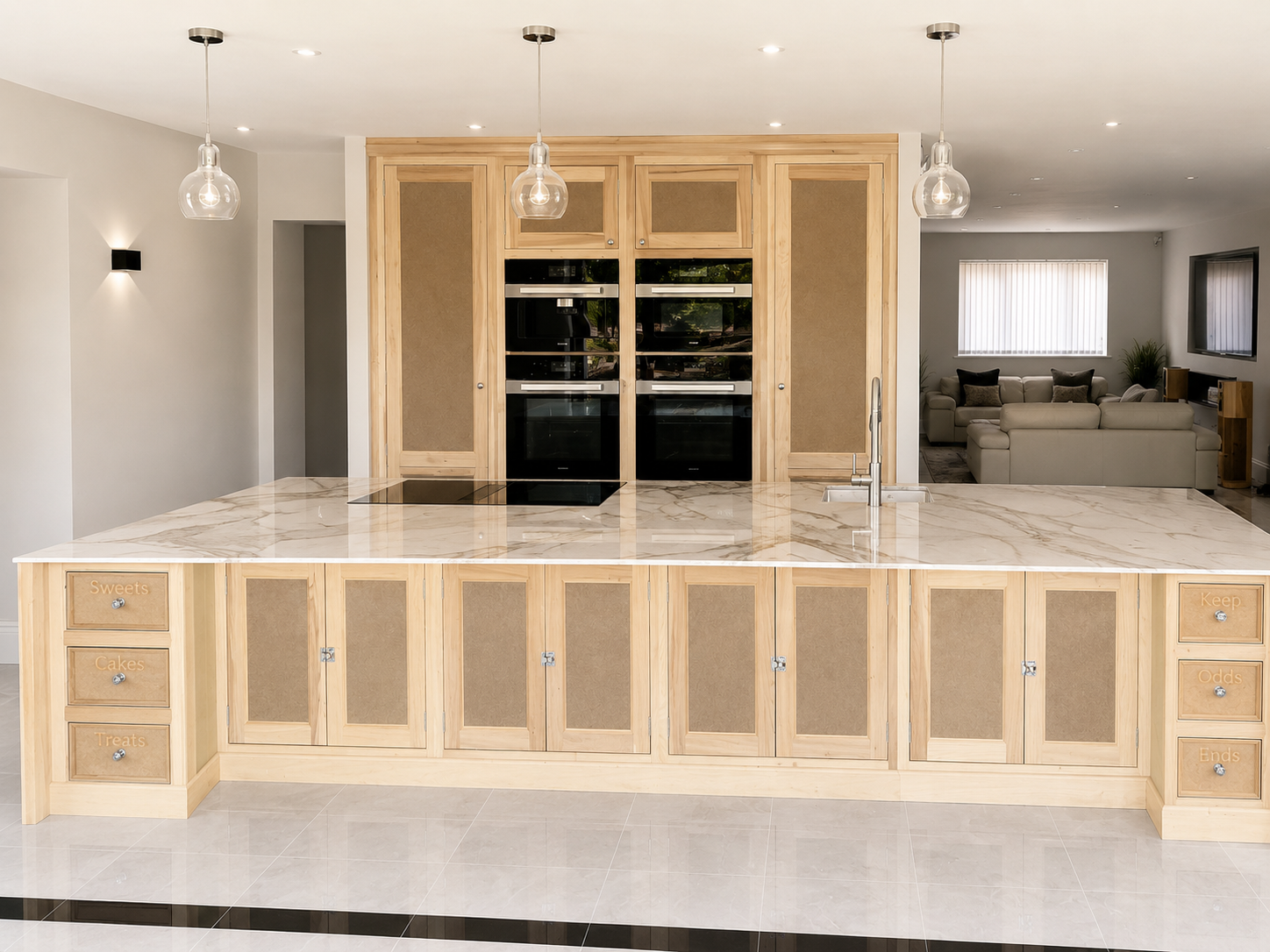 Handmade Kitchens of Christchurch kitchen before professional hand painting